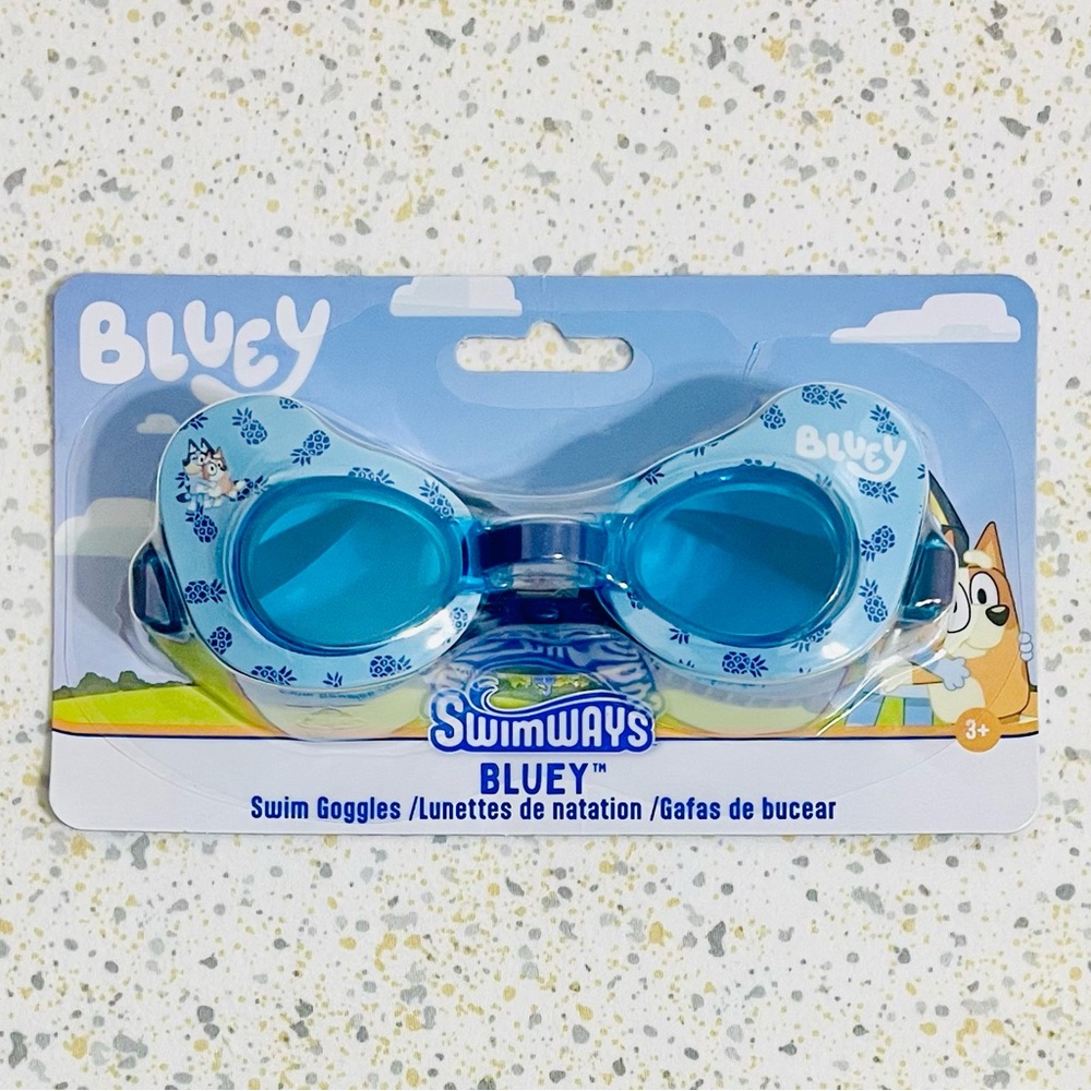 Bluey Disney Ludo Swimways Swim Mask Goggles